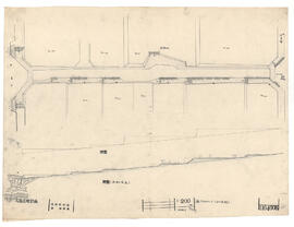 大島元町計画; 資料名称:南プロムナード（6M道路）; 縮尺:1:200