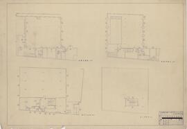 日本無尽株式會社大森支店；資料名称:建具表(其の1)；縮尺:1:100；作成年月日:昭和26年3月2日