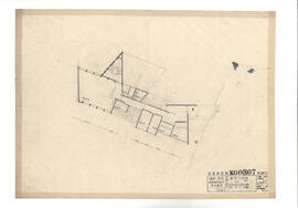 海星学園; 資料名称:屋階平面図; 縮尺:1:200
