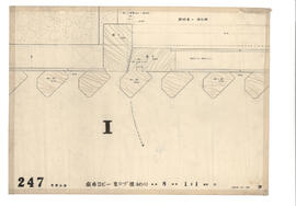 日佛会館; 資料名称:劇場ロビー 堅リブ壁まわり 8; 縮尺:1:1