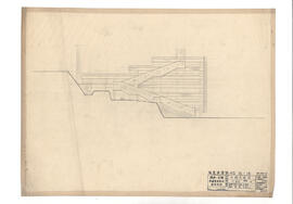 海星学園; 資料名称:北側立面図; 縮尺:1:200