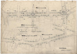 [大島元町計画]; 資料名称:幹線街路計画; 縮尺:1:100,500