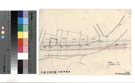 大島元町計画; 資料名称:（旧）幹線2号道路断面; 縮尺:1:500