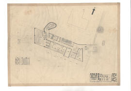 海星学園; 資料名称:屋階平面図; 縮尺:1:200